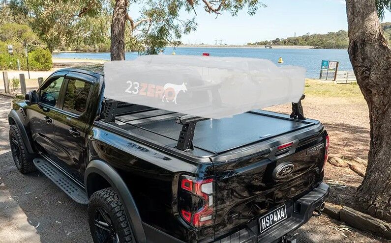 HSP 4X4 Load Rack JNR Tub Rack for 2026+ TOYOTA HILUX SR / SR5 Dual Cab – Tub Mount / Roll R Cover Compatible – Adjustable Height – 150kg Dynamic Capacity – 2430-LJ1