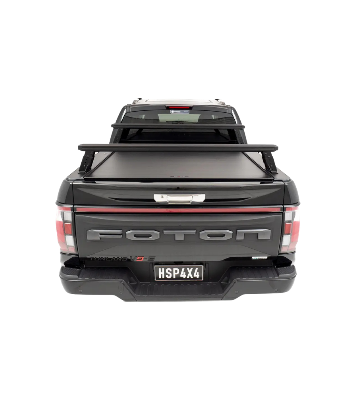 HSP 4X4 Load Rack JNR Tub Rack for 2025+ FOTON TUNLAND Dual Cab – Roll R Cover Mounted Full System – Adjustable Height – 150kg Dynamic Capacity – 2610-LJ1-RC