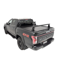 HSP 4X4 Load Rack JNR Tub Rack for 2025+ FOTON TUNLAND Dual Cab – Roll R Cover Mounted Full System – Adjustable Height – 150kg Dynamic Capacity – 2610-LJ1-RC