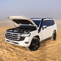 TORQIT Airbox Toyota Landcruiser 300 Series Powder Coated Matte Black- AB12SS