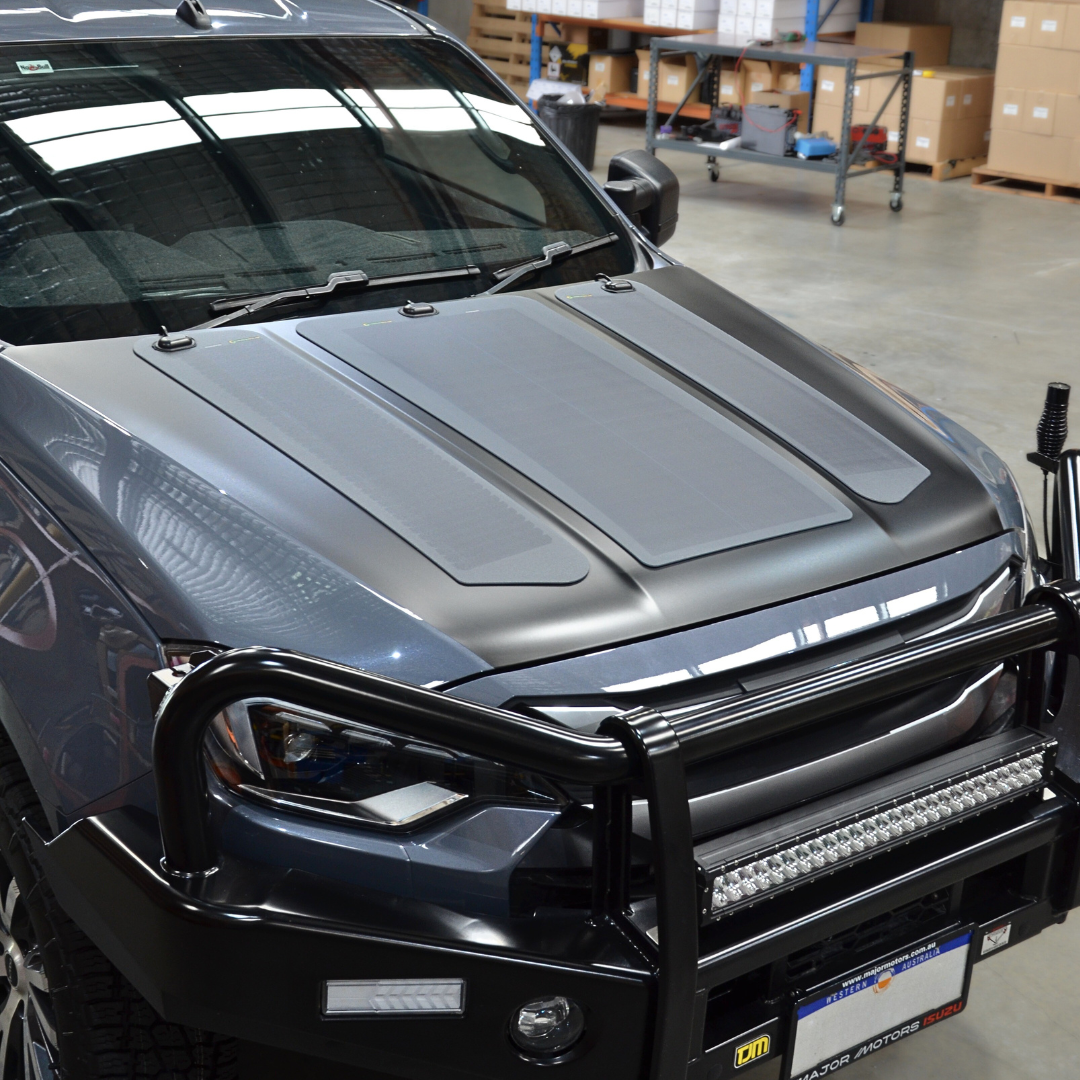 VSS Bonnet Solar Panel - Isuzu D-Max (2024-Current) 135-Watt