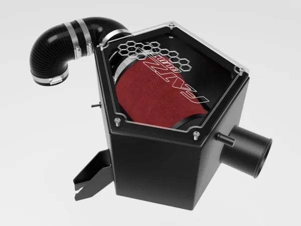 FATZ FABRICATION Px 2.0 L Bi Turbo Airbox. Oiled Air Filter. With Plumbing To Turbo Inlet. - FFPX-2-AB-OF