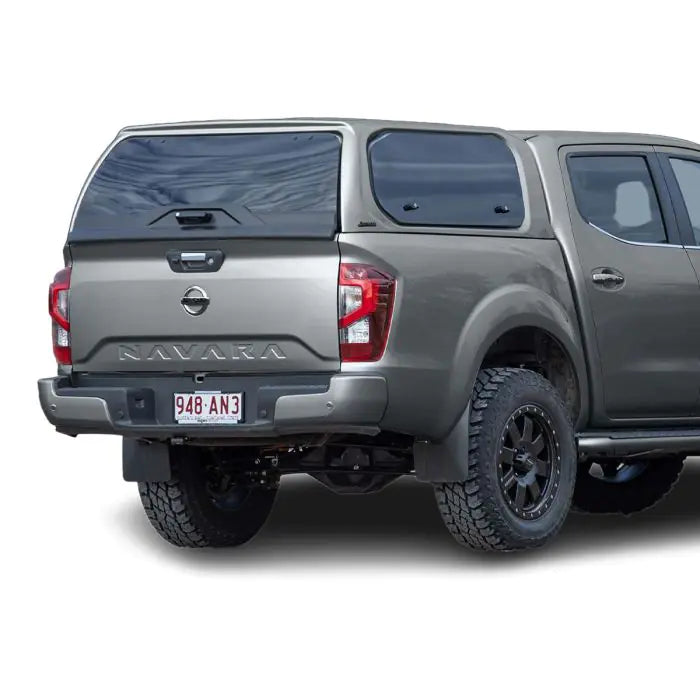 AEROKLAS BUDDY CANOPY LL DC STEALTH GREY KBY FOR NISSAN NAVARA D23 S4 12/20-ON (IN STORE PICK-UP ONLY)