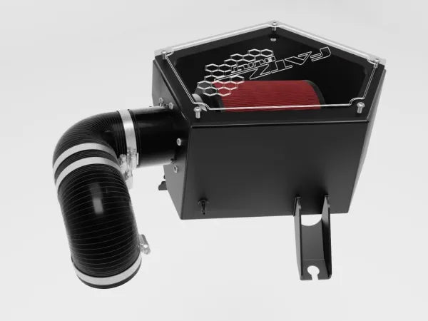 FATZ FABRICATION Px 2.0 L Bi Turbo Airbox. Dry Element Air Filter. With Plumbing To Turbo Inlet. - FFPX-2-AB-DF