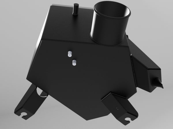 FATZ FABRICATION Px 2.0 L Bi Turbo Airbox. Dry Element Air Filter. With Plumbing To Turbo Inlet. - FFPX-2-AB-DF