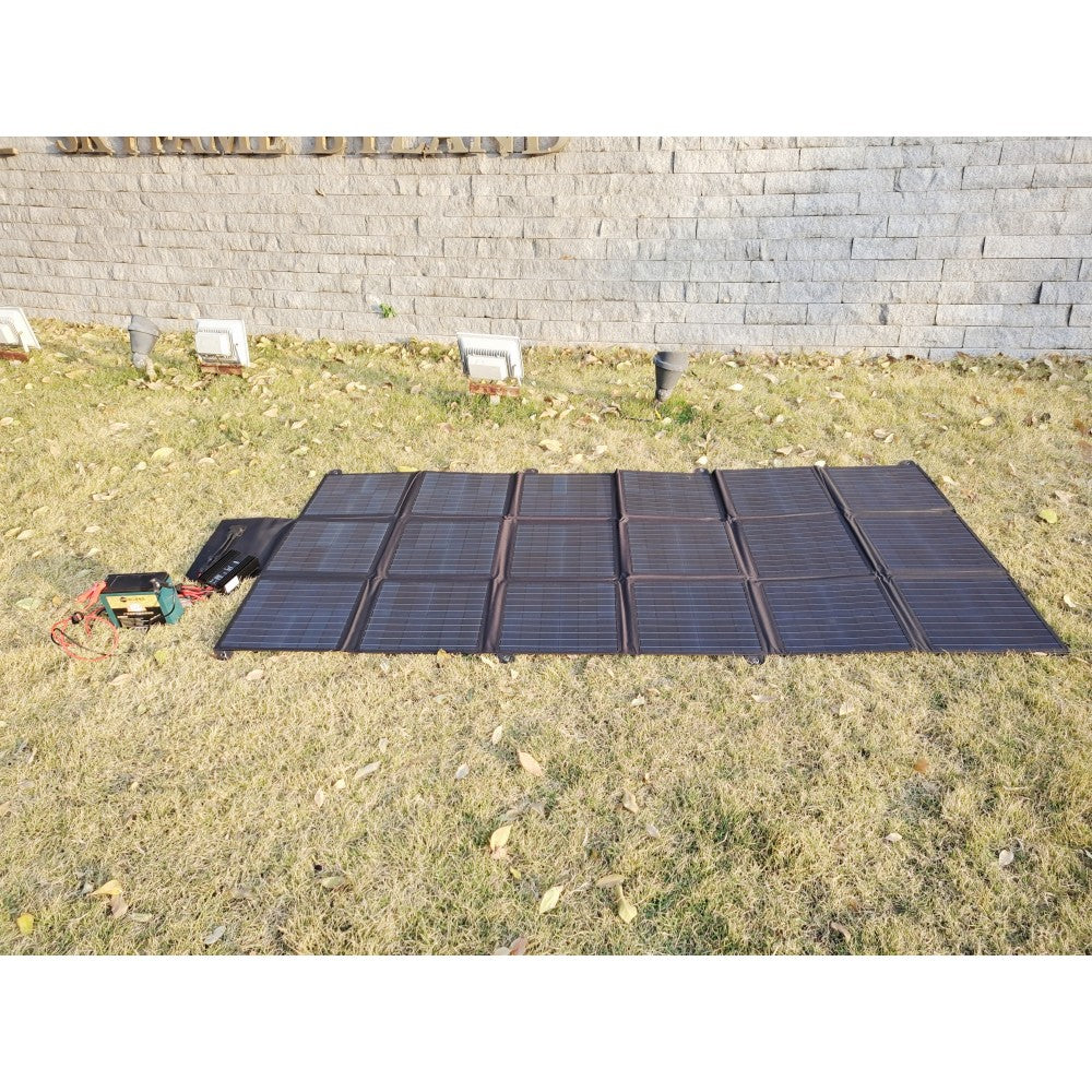 VSS Foldable Solar Blanket with 30A MPPT Solar Controller (2590mm x 1112mm) 400-Watt