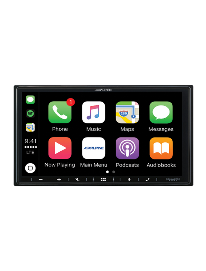 Alpine 7” Apple CarPlay / Android Auto / FLAC / MP3 / WMA / AAC / Bluetooth-iLX-W650E