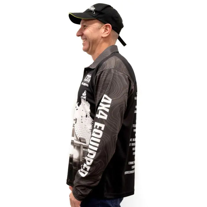 TJM 4X4 OUTDOOR SHIRT(XL)  - OFFROAD DESIGN-625TJMORSXL