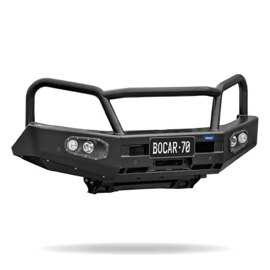 BOCAR STOCKADE BULL BAR BLACK STEEL FOR MAZDA BT-50 TF 08/20-On(IN STORE PICK UP ONLY)