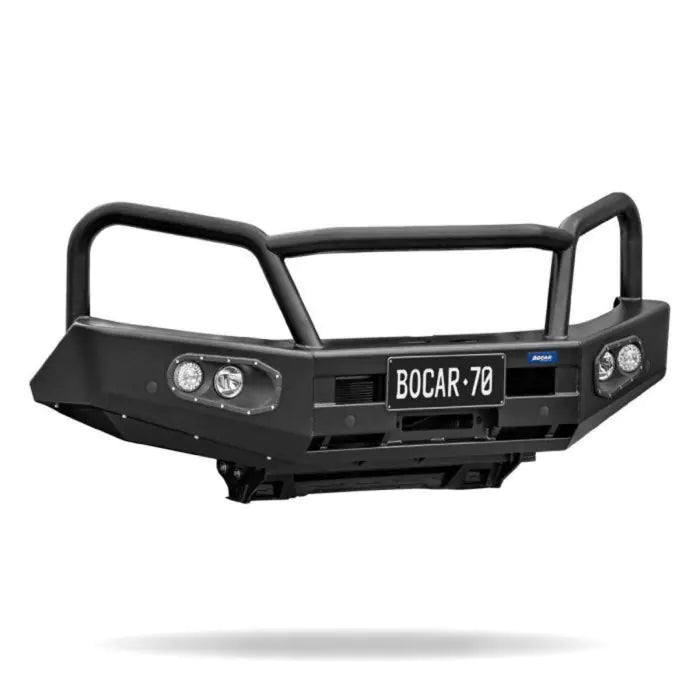 BOCAR STOCKADE BULL BAR BLACK STEEL FOR FORD RANGER PY 06/22-On(IN STORE PICK UP ONLY)