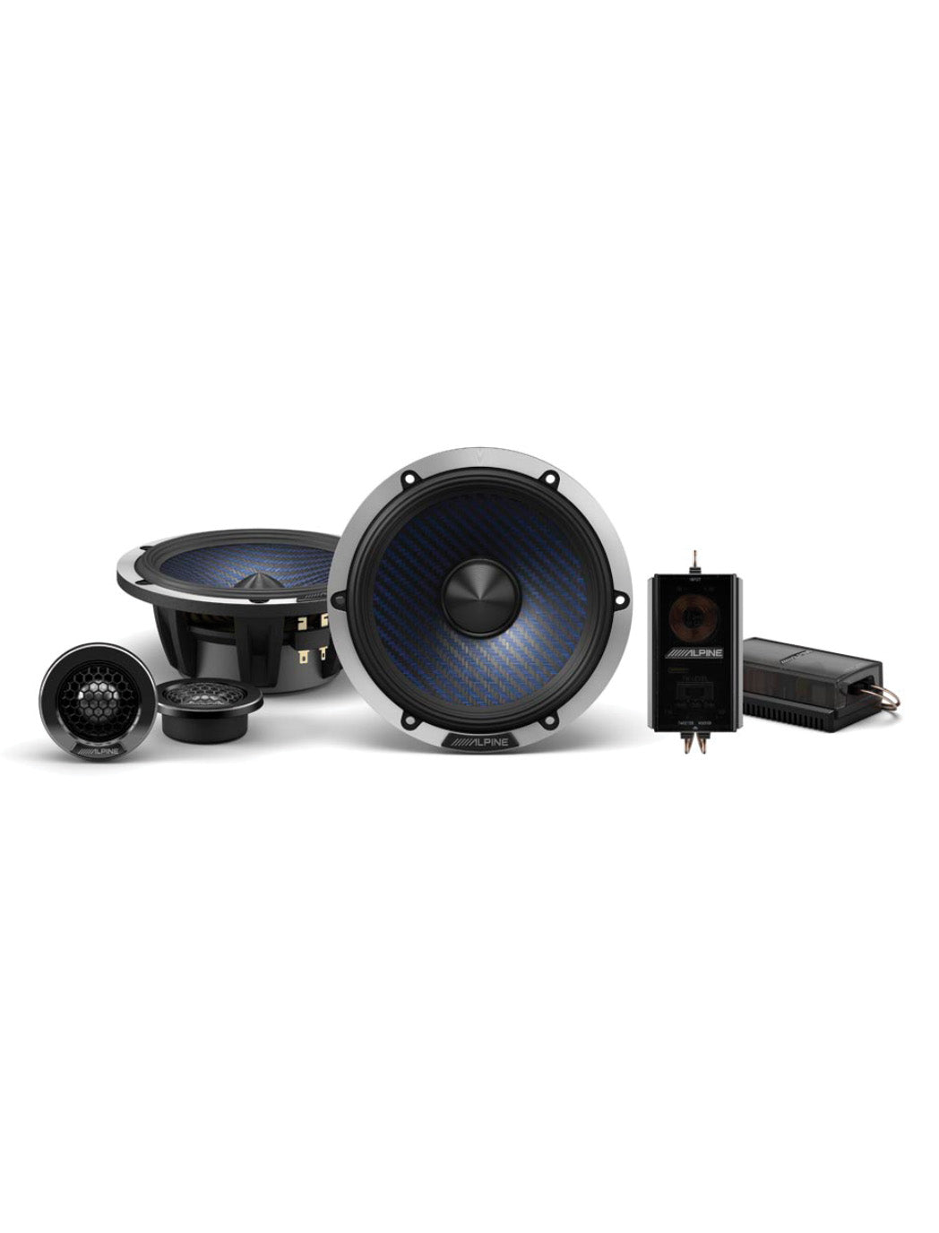 Alpine 6.5" COMPONENT 2 - WAY SPEAKER DP-65C