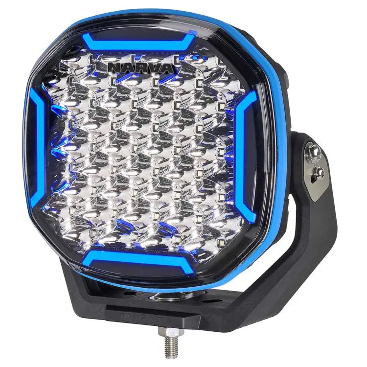 NARVA 9" Ex2 Driving Lamp Kit (Single) With Rgb - 72184
