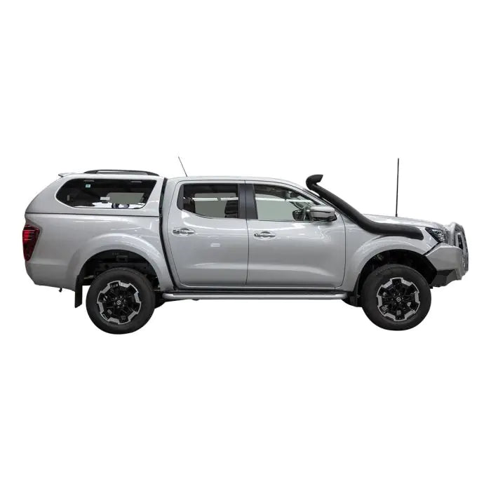 TJM SIDE STEPS MODULAR STEEL SAT BLACK 63MM FOR NISSAN NAVARA (IN STORE PICK-UP ONLY)