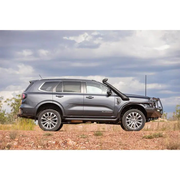 TJM SIDE STEPS MODULAR STEEL SAT BLACK 63MM FOR FORD EVEREST UB (IN STORE PICK-UP ONLY)