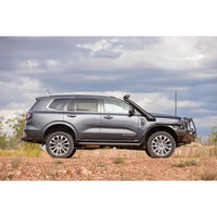TJM SIDE STEPS MODULAR STEEL SAT BLACK 63MM FOR FORD EVEREST UB (IN STORE PICK-UP ONLY)