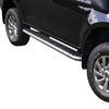 TJM SIDE STEPS MODULAR STEEL SAT BLACK 63MM FOR  ISUZU MU-X UJ