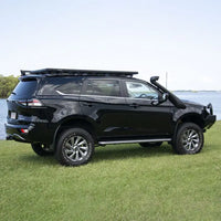 TJM SIDE STEPS MODULAR STEEL SAT BLACK 63MM FOR ISUZU MU-X UJ