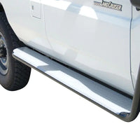 TJM SIDE STEPS MODULAR STEEL SAT BLACK 63MM FOR TOYOTA LANDCRUISER COMMERCIAL (IN STORE PICK-UP ONLY)