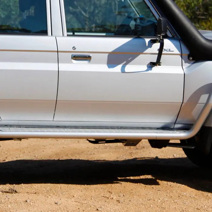 TJM SIDE STEPS MODULAR STEEL SAT BLACK 63MM FOR FORD EVEREST  (IN STORE PICK-UP ONLY)