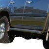 TJM SIDE STEPS MODULAR STEEL SAT BLACK 50MM FOR TOYOTA LANDCRUISER WAGON 100 SERIES IFS (IN STORE PICK-UP ONLY)