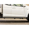 TJM SIDE STEPS MODULAR STEEL SAT BLACK 63MM FOR  ISUZU D-MAX RG /  MAZDA BT-50 TF (IN STORE PICK-UP ONLY)