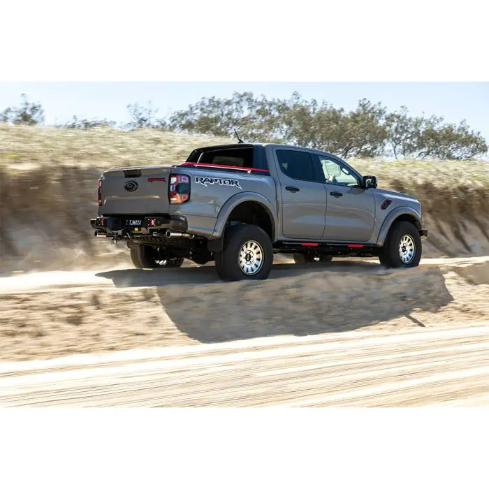 TJM ROCK SLIDER STEEL TEX BLACK FOR FORD RAPTOR 09/22-ON 4DR PICK UP 3.0L V6 ECOBOOST