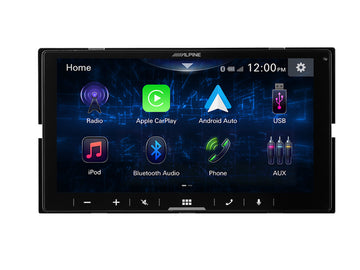 Alpine 7” Display / Lighting Link / Wireless Apple CarPlay / Wireless Android Auto / FLAC / MP3 / WMA / AAC / Bluetooth-iLX-W770A