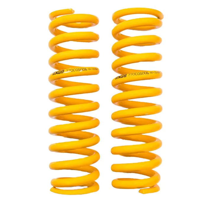 XGS REMOTE COIL SPRINGS FRONT RAISED (PAIR) FOR TOYOTA LANDCRUISER WAG ...