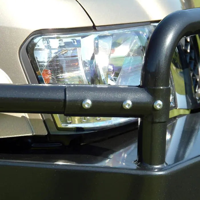 TJM SIDE BAR MODULAR STEEL SAT BLACK 50MM FOR NISSAN PATROL GU S1-S3 COIL / NISSAN PATROL GU S4-ON LEAF (IN STORE PICK-UP ONLY)