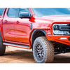 TJM SIDE BAR MODULAR STEEL SAT BLACK 63MM FOR FORD RANGER PY 06/22-On/ FORD EVEREST UB 09/22-On (IN STORE PICK-UP ONLY)