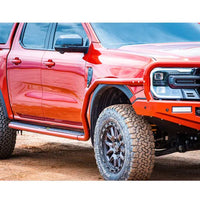 TJM SIDE BAR MODULAR STEEL SAT BLACK 63MM FOR FORD RANGER PY 06/22-ON/ FORD EVEREST UB 09/22-ON (IN STORE PICK-UP ONLY)
