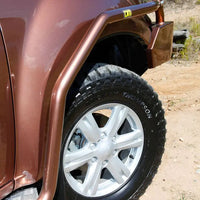 TJM SIDE BAR MODULAR STEEL SAT BLACK 50MM FOR ISUZU D-MAX TF 06/12-01/17 / ISUZU MU-X RF 11/13-04/17 / HOLDEN COLORADO RG 06/12-06/16 (IN STORE PICK-UP ONLY)