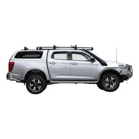 TJM SIDE BAR MODULAR STEEL SAT BLACK 63MM FOR MAZDA BT-50 TF 08/20-ON (IN STORE PICK-UP ONLY)