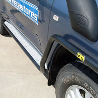TJM SIDE BAR MODULAR STEEL SAT BLACK 63MM FOR TOYOTA LANDCRUISER WAGON 200 SERIES 11/07-08/15 (IN STORE PICK-UP ONLY)