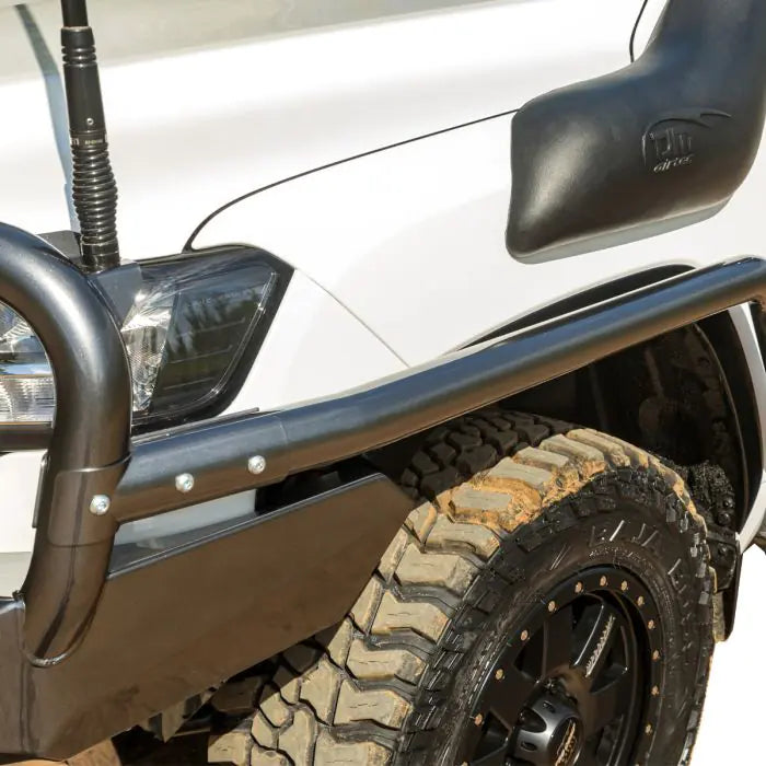 TJM SIDE BAR MODULAR STEEL SAT BLACK 63MM FOR TOYOTA LANDCRUISER WAGON 300 SERIES (IN STORE PICK-UP ONLY)