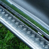 TJM SIDE BAR MODULAR STEEL SAT BLACK 63MM FOR TOYOTA LANDCRUISER WAGON 200 SERIES 09/15-10/21 (IN STORE PICK-UP ONLY)