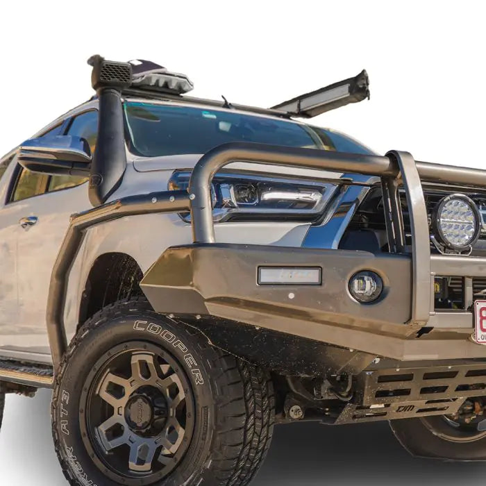 TJM SIDE BAR MODULAR STEEL SAT BLACK 63MM FOR TOYOTA HILUX 8TH GEN 09/15-07/18 / TOYOTA FORTUNER GUN156R 10/15-08/20 (IN STORE PICK-UP ONLY)