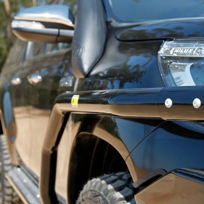 TJM SIDE BAR MODULAR STEEL SAT BLACK 63MM FOR TOYOTA HILUX 8TH GEN 09/15-07/18 / TOYOTA FORTUNER GUN156R 10/15-08/20 (IN STORE PICK-UP ONLY)