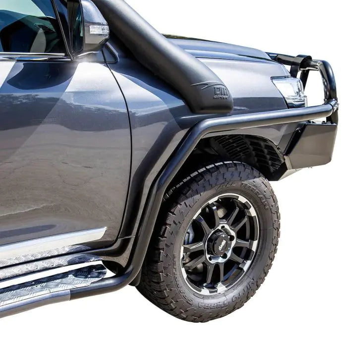TJM SIDE BAR MODULAR STEEL SAT BLACK 63MM FOR TOYOTA LANDCRUISER WAGON 200 SERIES (IN STORE PICK-UP ONLY)