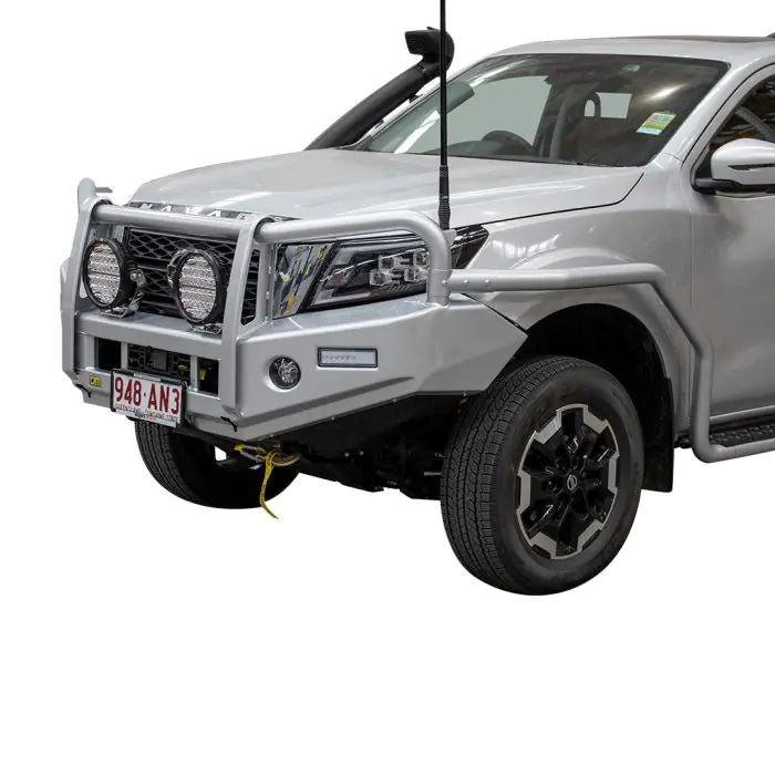 TJM SIDE BAR MODULAR STEEL SAT BLACK 63MM FOR NISSAN NAVARA NP300 08/15-11/20 / NISSAN NAVARA D23 S4 12/20-ON (IN STORE PICK-UP ONLY)