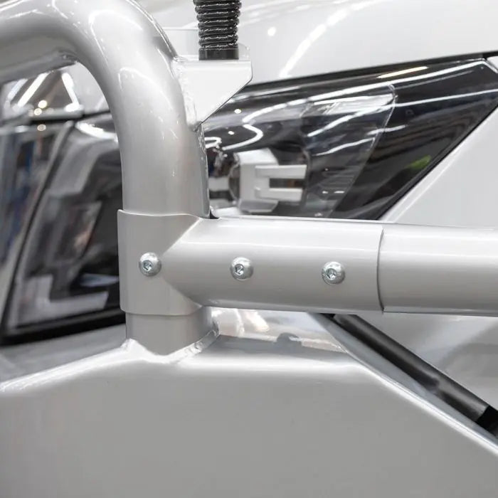 TJM SIDE BAR MODULAR STEEL SAT BLACK 63MM FOR NISSAN NAVARA NP300 08/15-11/20 / NISSAN NAVARA D23 S4 12/20-ON (IN STORE PICK-UP ONLY)
