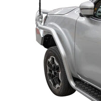 TJM SIDE BAR MODULAR STEEL SAT BLACK 63MM FOR NISSAN NAVARA NP300 08/15-11/20 / NISSAN NAVARA D23 S4 12/20-ON (IN STORE PICK-UP ONLY)