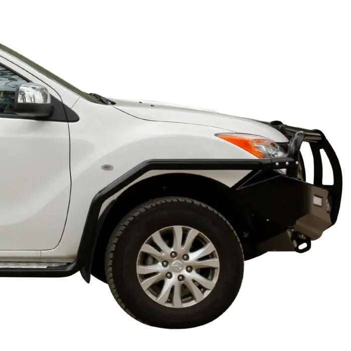 TJM SIDE BAR MODULAR STEEL SAT BLACK 63MM FOR  MAZDA BT-50 UP/UR 10/11-07/20 (IN STORE PICK-UP ONLY)