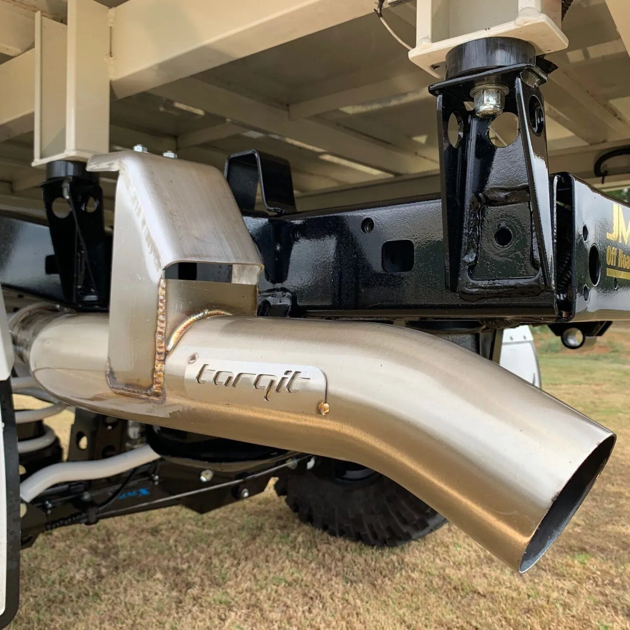 TORQIT 3.5" Single Exit Turbo Back Exhaust Toyota 79 Series Single Cab + FREE Pedal Torq® Pack | HS8130SS-390