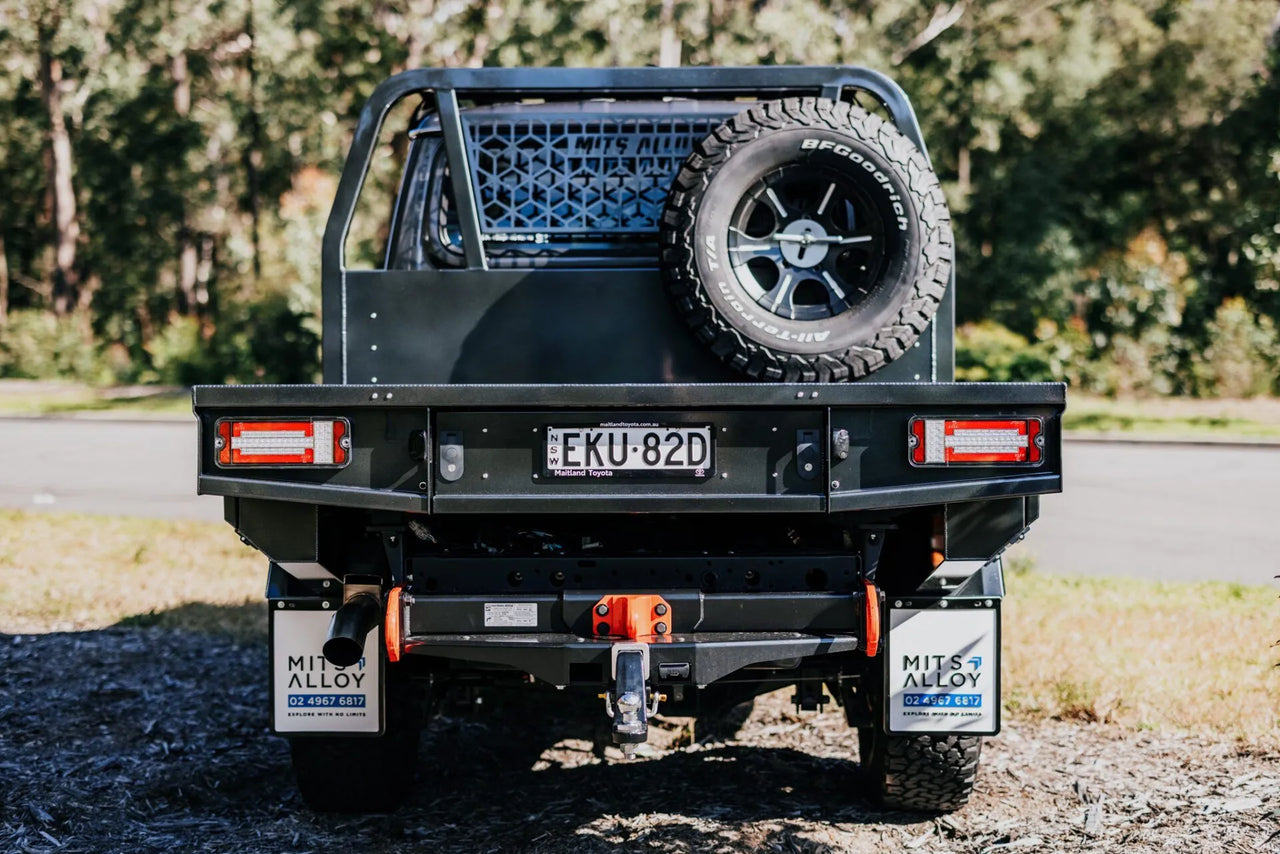 TORQIT 3.5" Single Exit Exhaust Toyota 79 Series Dual Cab + FREE Pedal Torq® Pack - HS8148SS