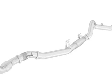 Fatz Fabrication 300 Series 4" Dump pipe Back Exhaust. 304 S/S (No Muffler) -FF300-EXH4-DB