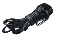 TJM BLACK WINCH ROPE SYNTHETIC 9.5MM-946TQBSYNR1
