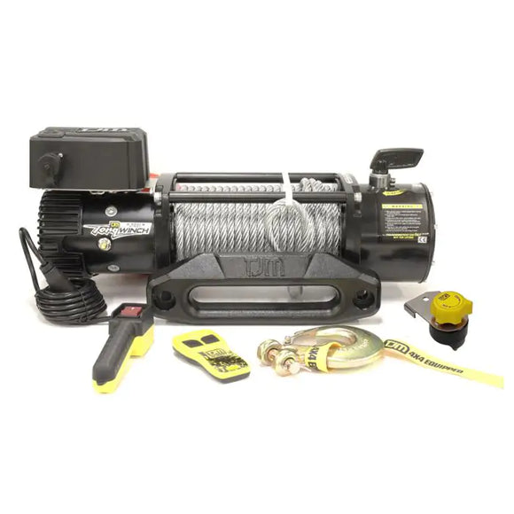 TJM Torq winch 9500LB inc steel cable (pick up only)