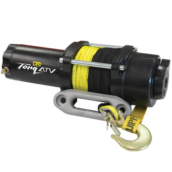 TJM Torq atv winch 4000lb including synthetic rope (pick up only)