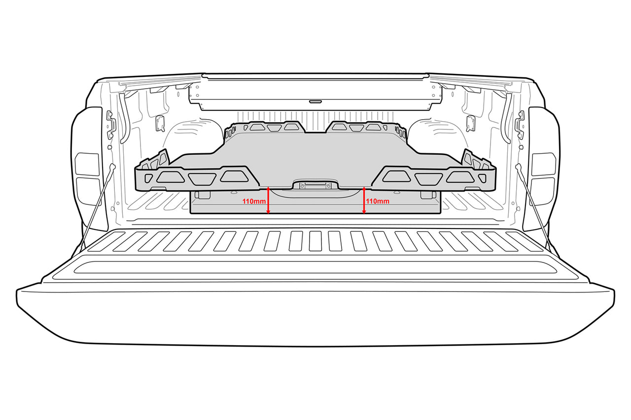 HSP LOAD SLIDE SUITS VOLKSWAGEN AMAROK 2H-2011+ -A3